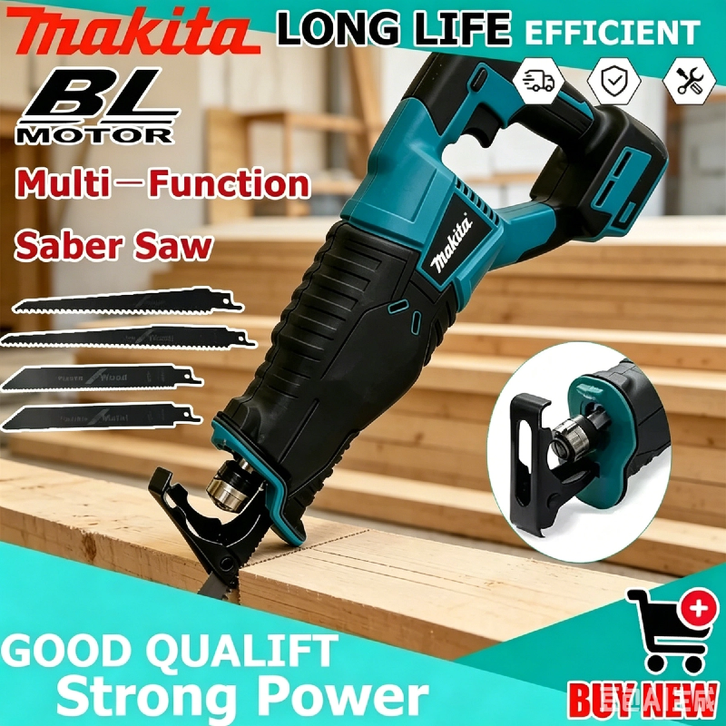 Circular Saw Cordless - Makita Cordless Brushless Reciprocating Saw Multifunctional