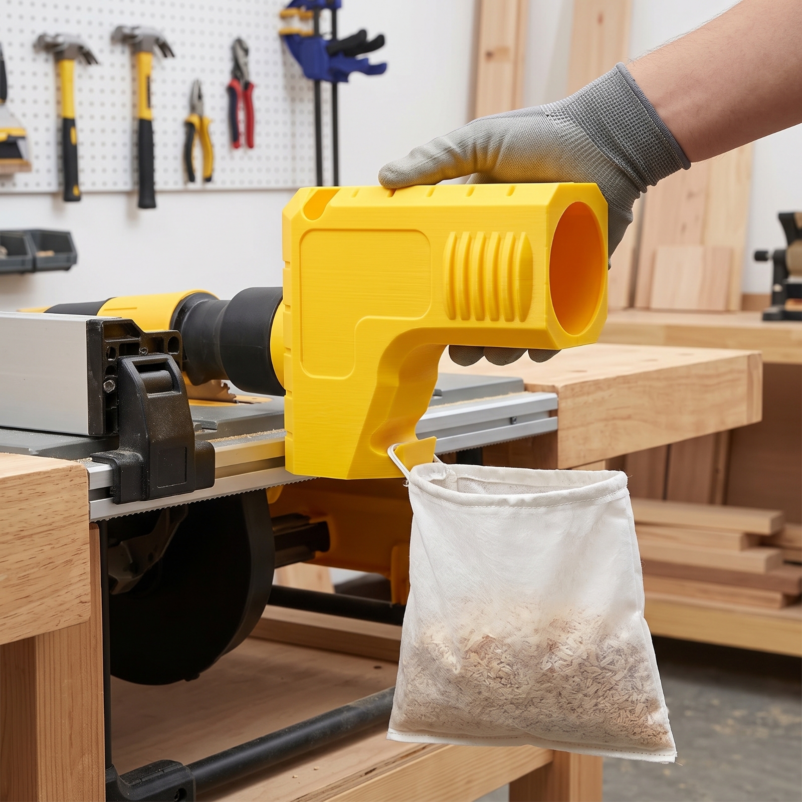 Power Tools Vacuum - Table Saw Dust Collector Adapter Heavy
