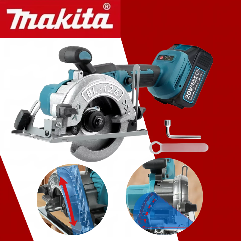 Circular Saw Cordless - Makita 5Inch Brushless Electric Circular Saw