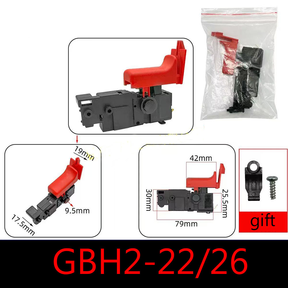 Power Tools Jack Hammer - AC 220V Hand Drill Trigger Switch