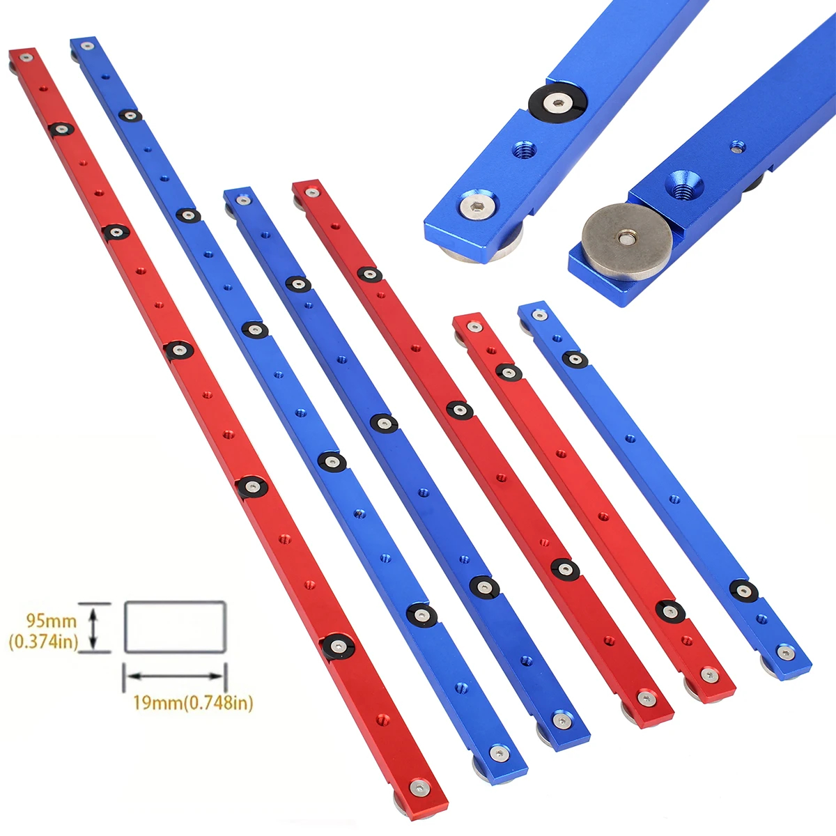 1Pc T-tracks Slot Miter Bar Sl - Scroll Saw Bench avaliação e preço