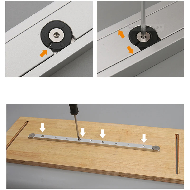 1Pc T-tracks Slot Miter Bar Sl - Scroll Saw Bench avaliação e preço