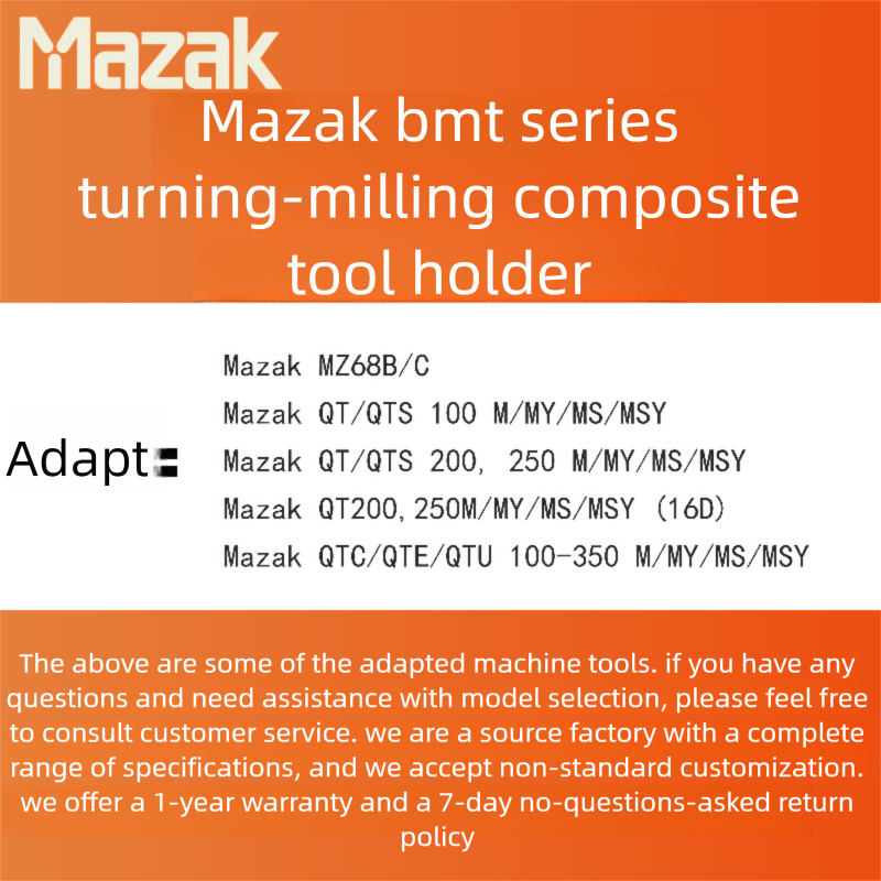BMT68 Live Tool Holder for Maz - Power Tools Holder avaliação e preço