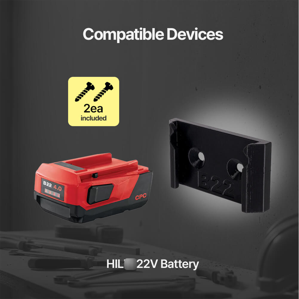 Battery Wall Mount Holder Comp - Power Tools Hilti avaliação e preço