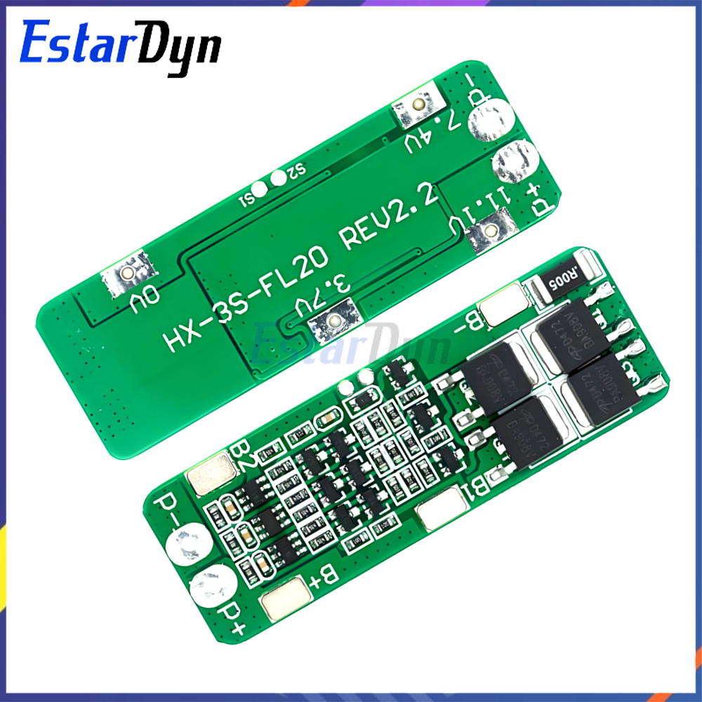 Estardyn 3S 20A BMS PCB for 12 - Power Tools With Names avaliação e preço