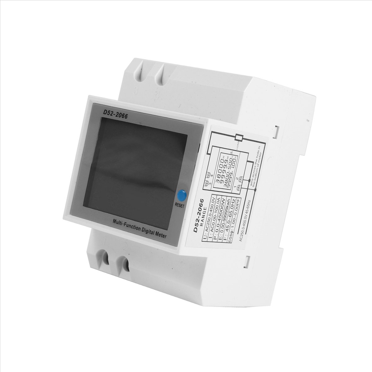 MALL Din Rail AC Monitor 6IN1  - Power Tools Mall avaliação e preço