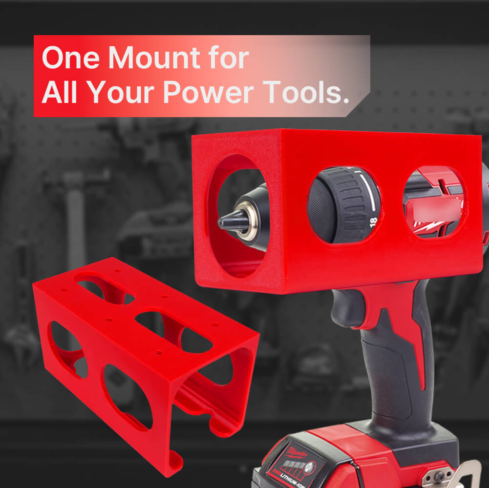 Universal 18V Drill Wall Mount - Power Tools Holder avaliação e preço