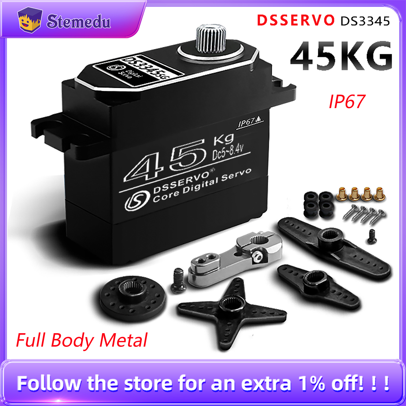 Dsservo IP67 Waterproof Servo  - Power Tools Aldi avaliação e preço