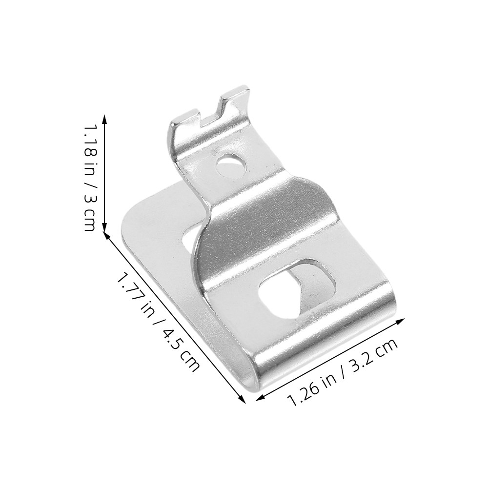 5Pcs Stainless Steel Belt Clip - Power Tools Holder avaliação e preço