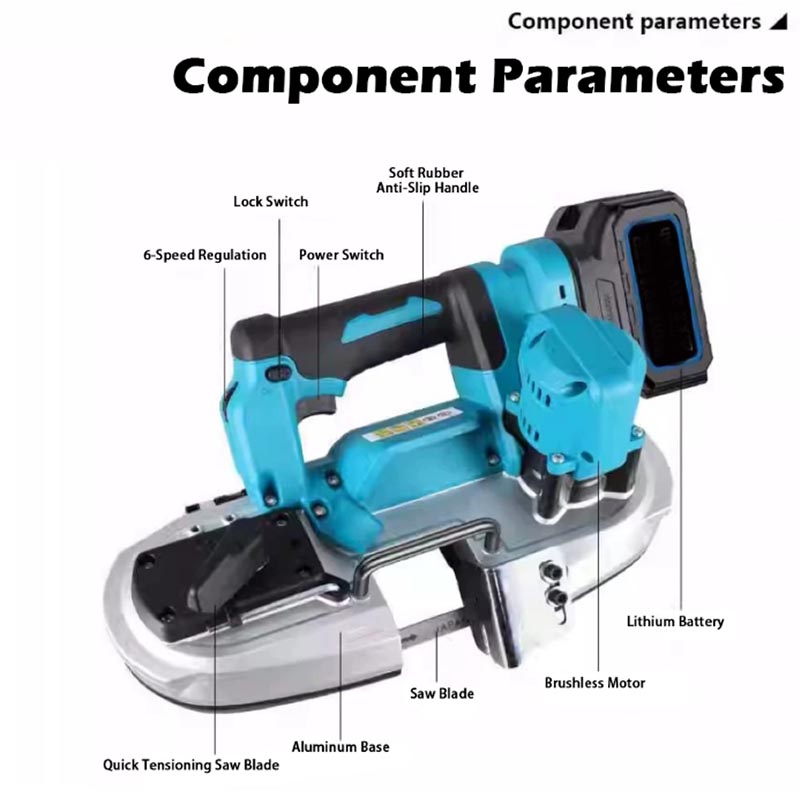 490W Portable Brushless Band S - Power Tools Band avaliação e preço