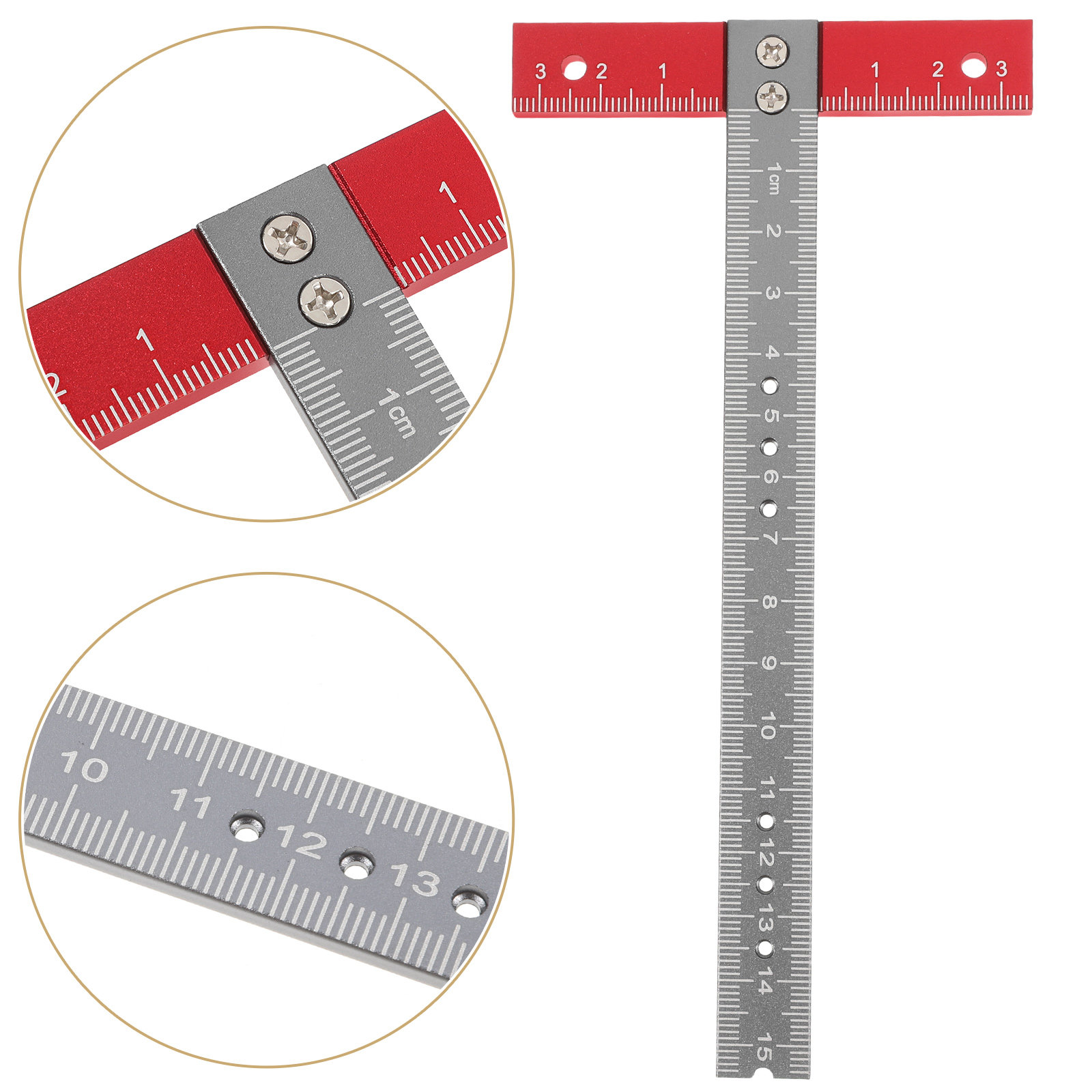 T Ruler Aluminum Alloy Precise - Power Tools Aldi avaliação e preço