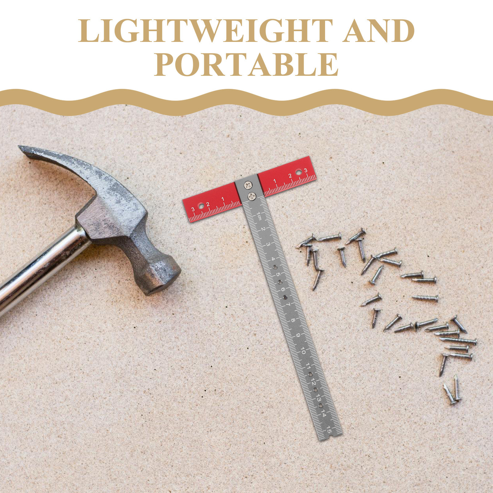 T Ruler Aluminum Alloy Precise - Power Tools Aldi avaliação e preço