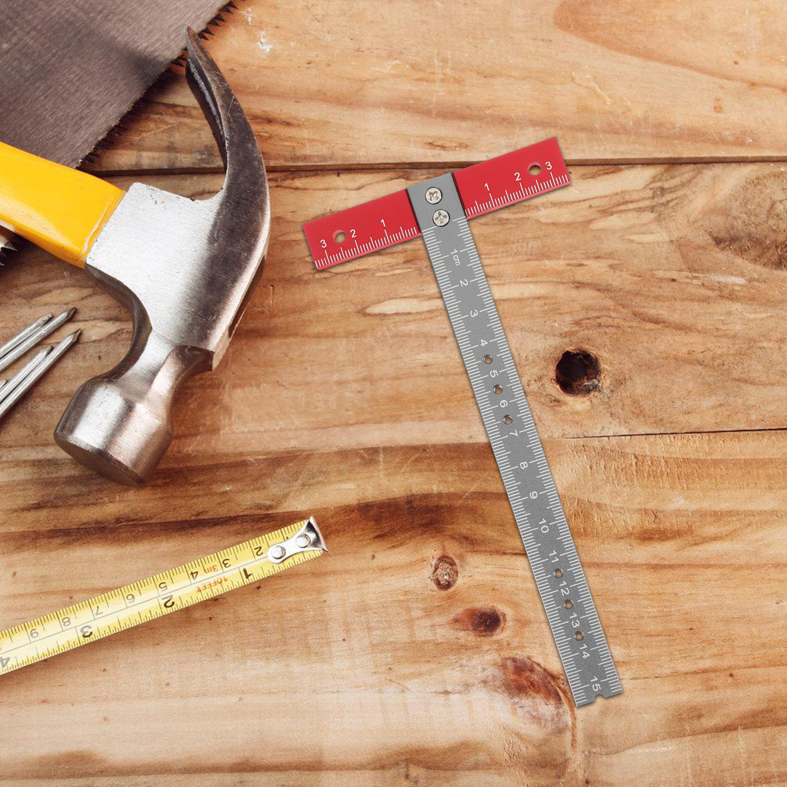 T Ruler Aluminum Alloy Precise - Power Tools Aldi avaliação e preço