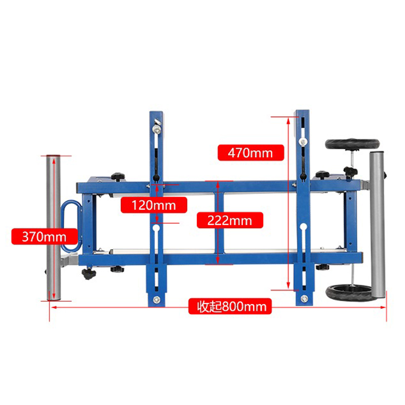 Portable Aluminum Machine Mite - Scroll Saw Bench avaliação e preço