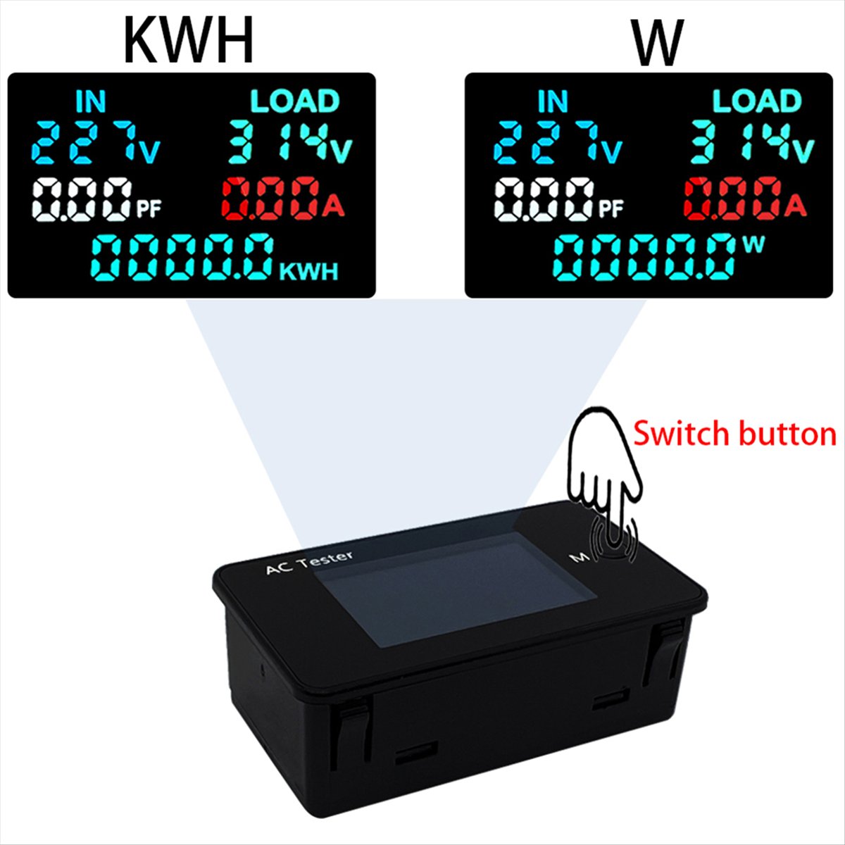 MALL KWS-AC305 Wattmeter Power - Power Tools Mall avaliação e preço
