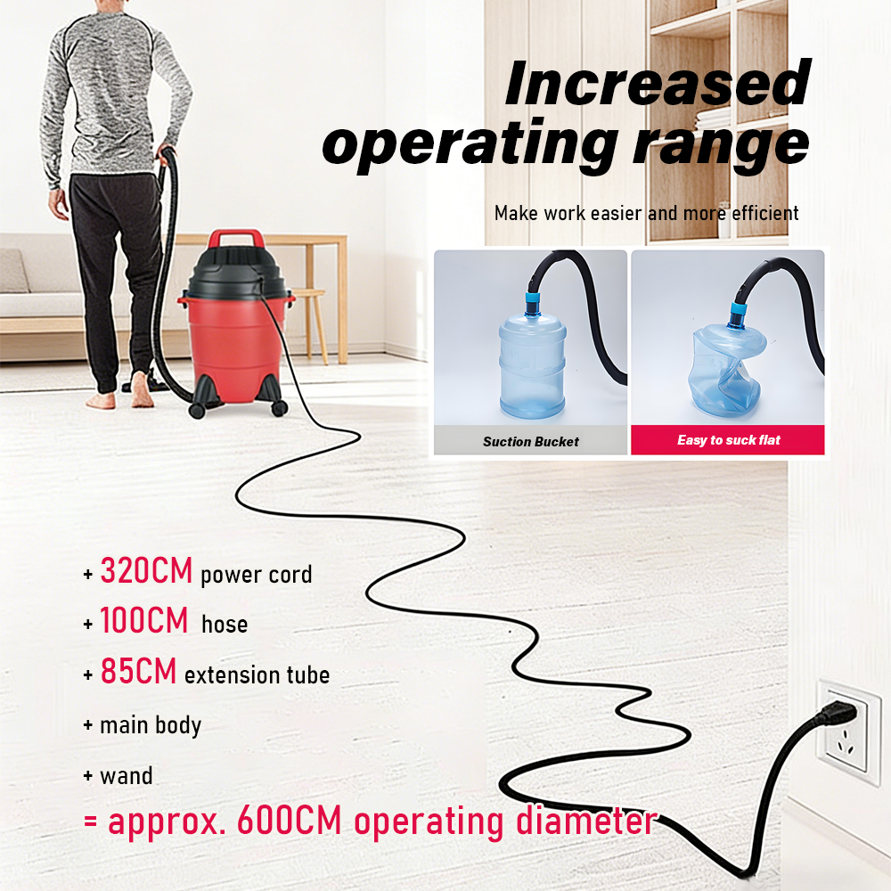 Tungfull 15L Wet and Dry Vacuu - Power Tools Vacuum avaliação e preço