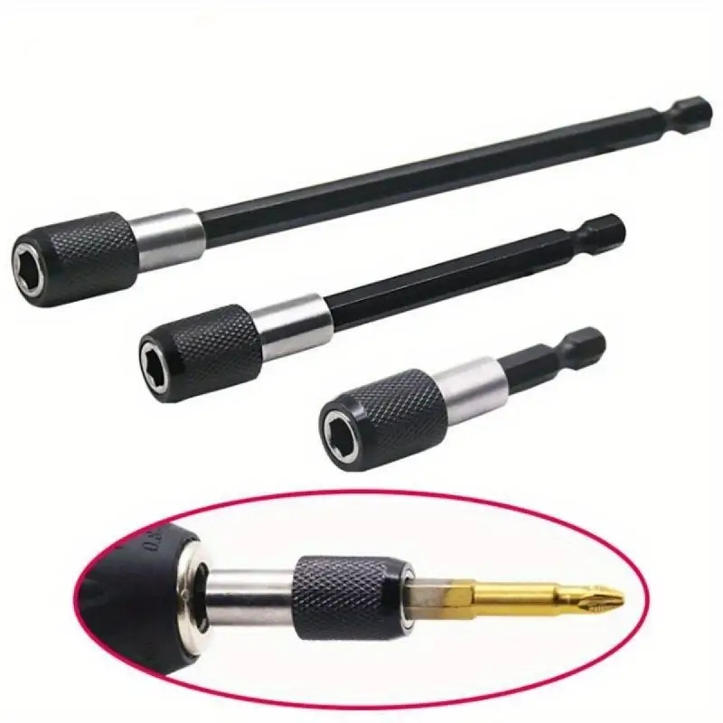 3pcs Magnetic Drill Bit Extens - Power Tools Lowes avaliação e preço