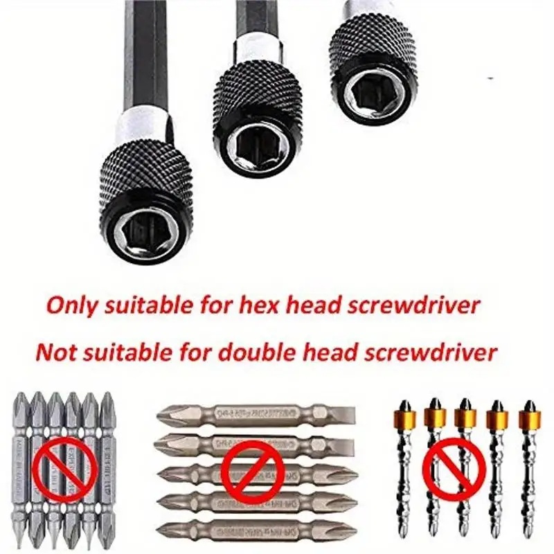 3pcs Magnetic Drill Bit Extens - Power Tools Lowes avaliação e preço