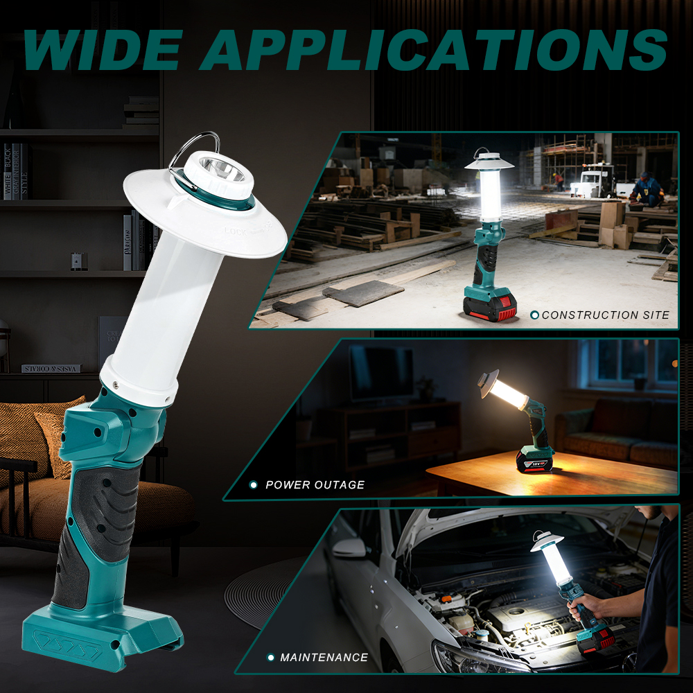 6 Modes Camping LED Flashlight - Power Tools Zoom avaliação e preço