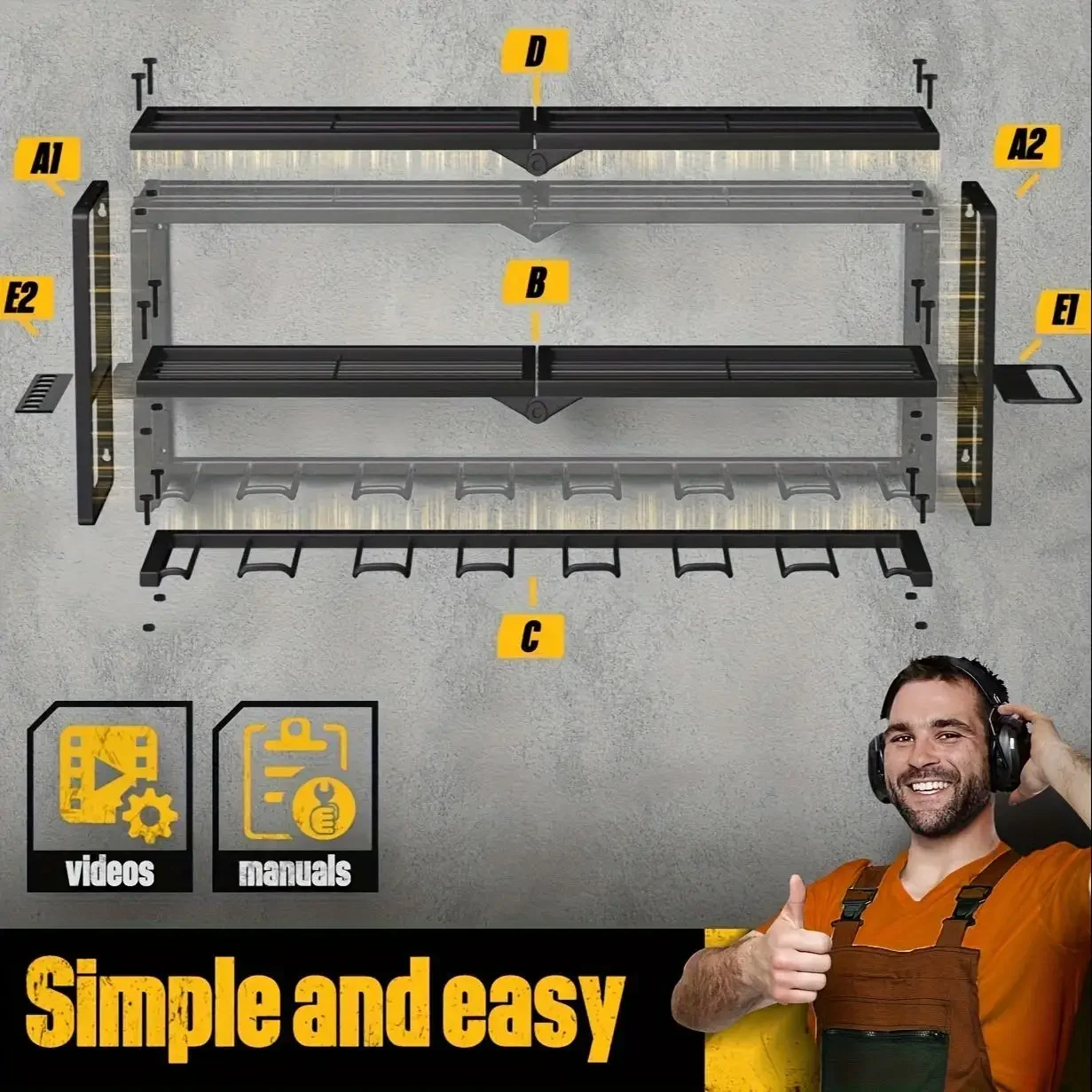 Heavy Duty Metal Power Tool Or - Power Tools Holder avaliação e preço