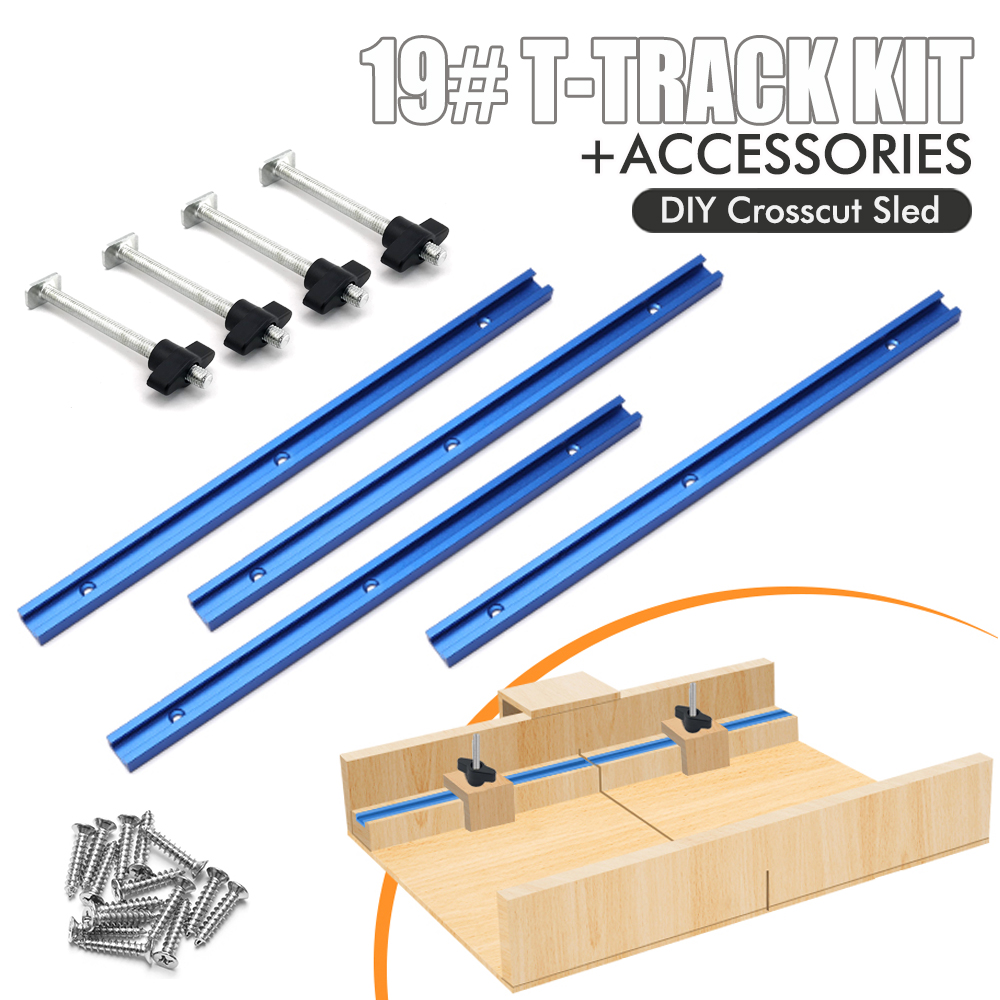Woodworking 19# T-track Kit an - Power Tools Aldi avaliação e preço
