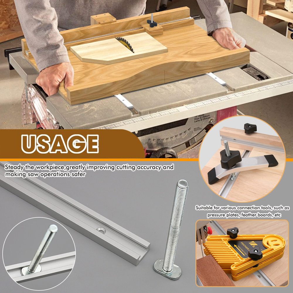 Woodworking 19# T-track Kit an - Power Tools Aldi avaliação e preço