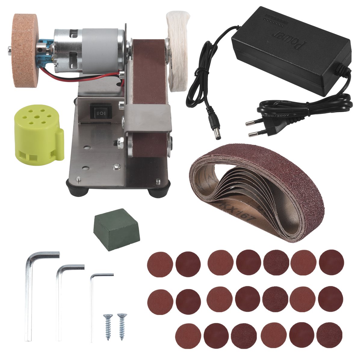 MALL EU Plug,Belt Sander,Adjus - Power Tools Mall avaliação e preço