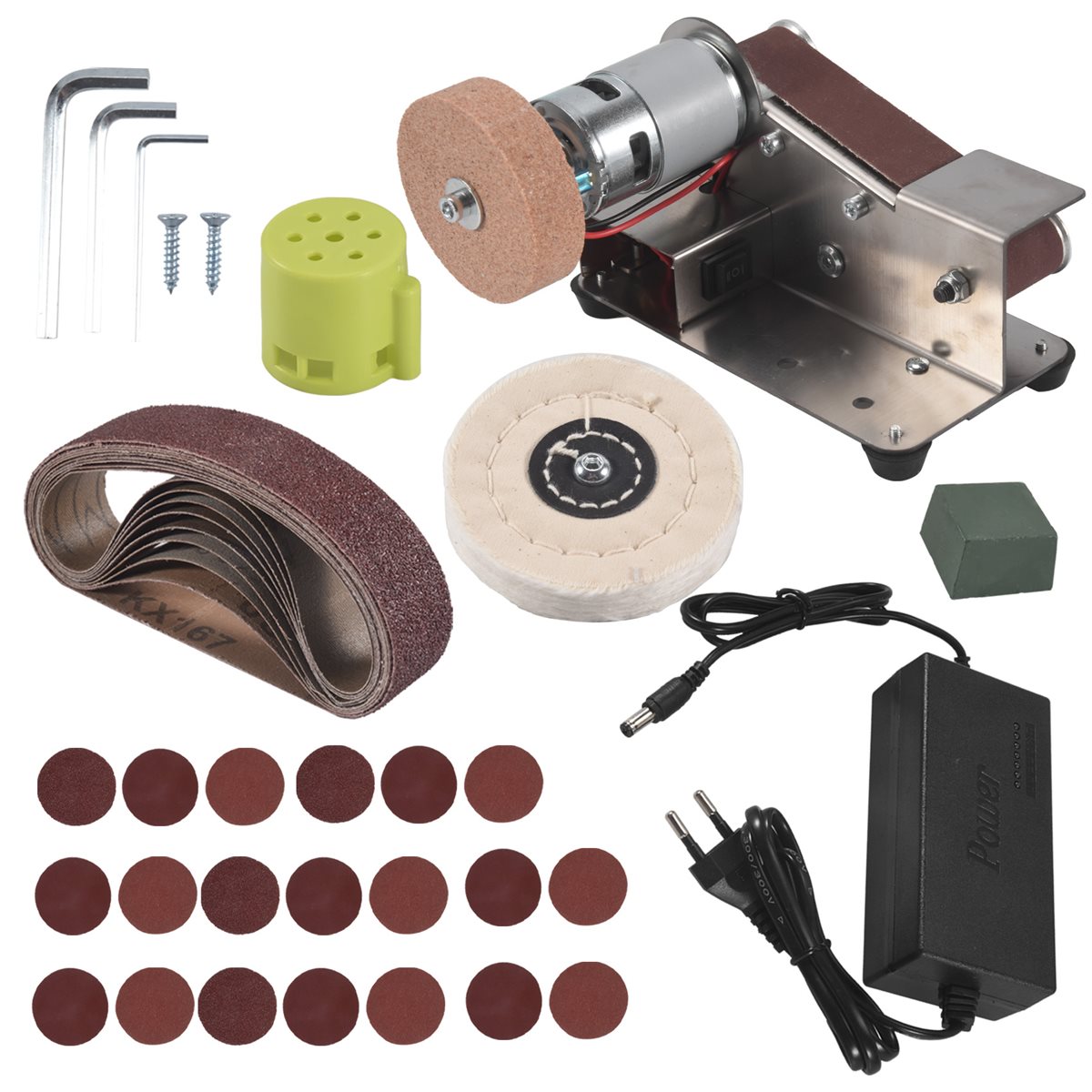 MALL EU Plug,Belt Sander,Adjus - Power Tools Mall avaliação e preço