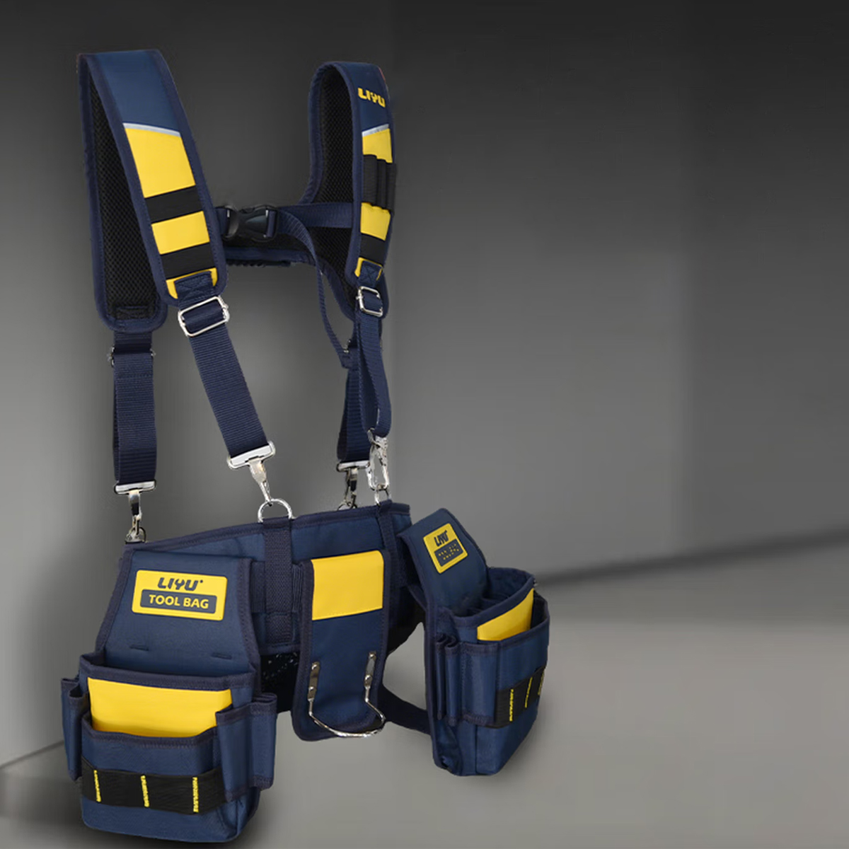 LIYU Tool Belt with Suspenders - Power Tools Band avaliação e preço