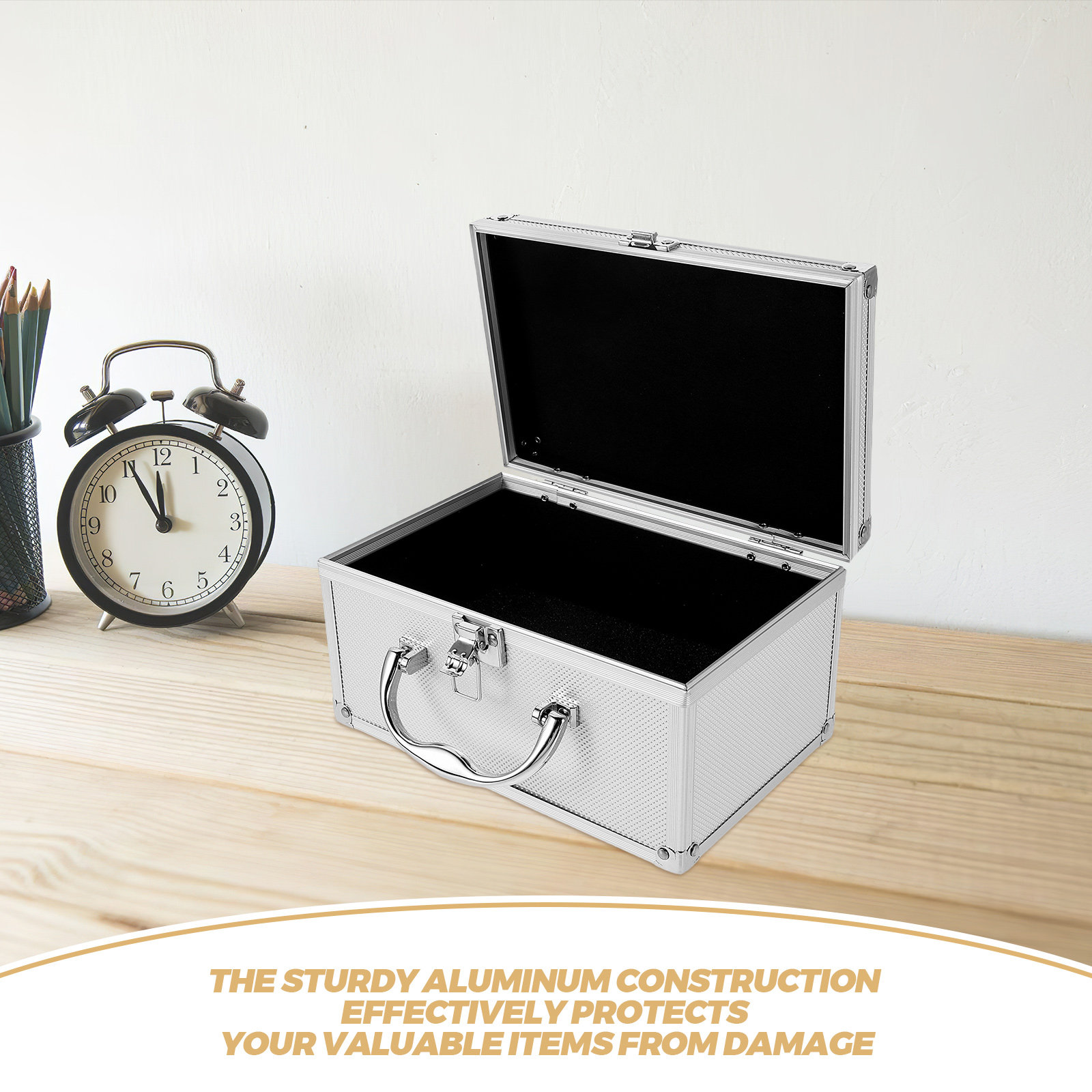 Aluminium Alloy Toolbox Portab - Power Tools Organizer Diy avaliação e preço