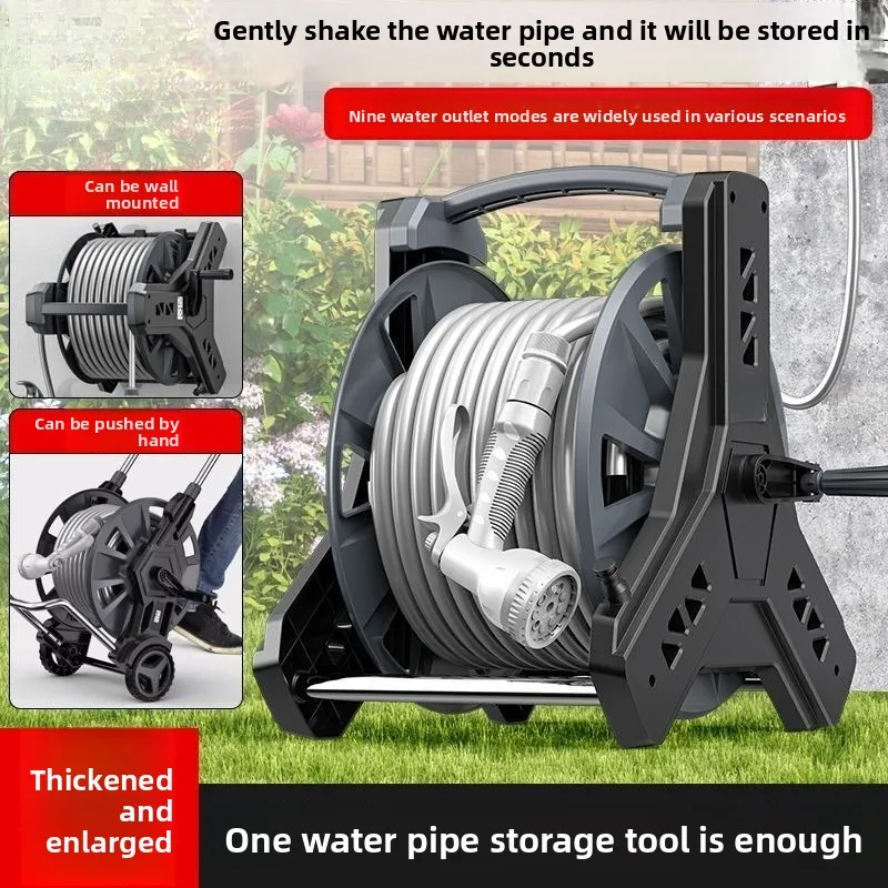 Premium Color Random Hose Reel - Power Tools Storage avaliação e preço