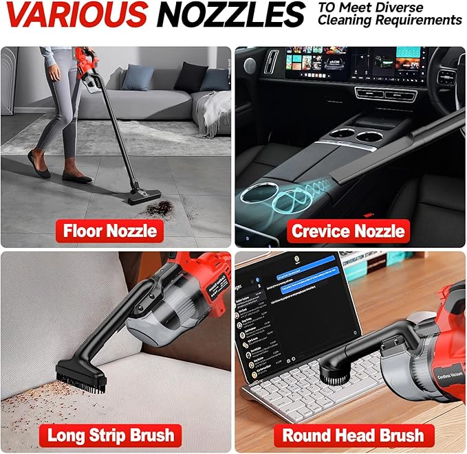 16000pa Cordless Electric Vacu - Power Tools Vacuum avaliação e preço