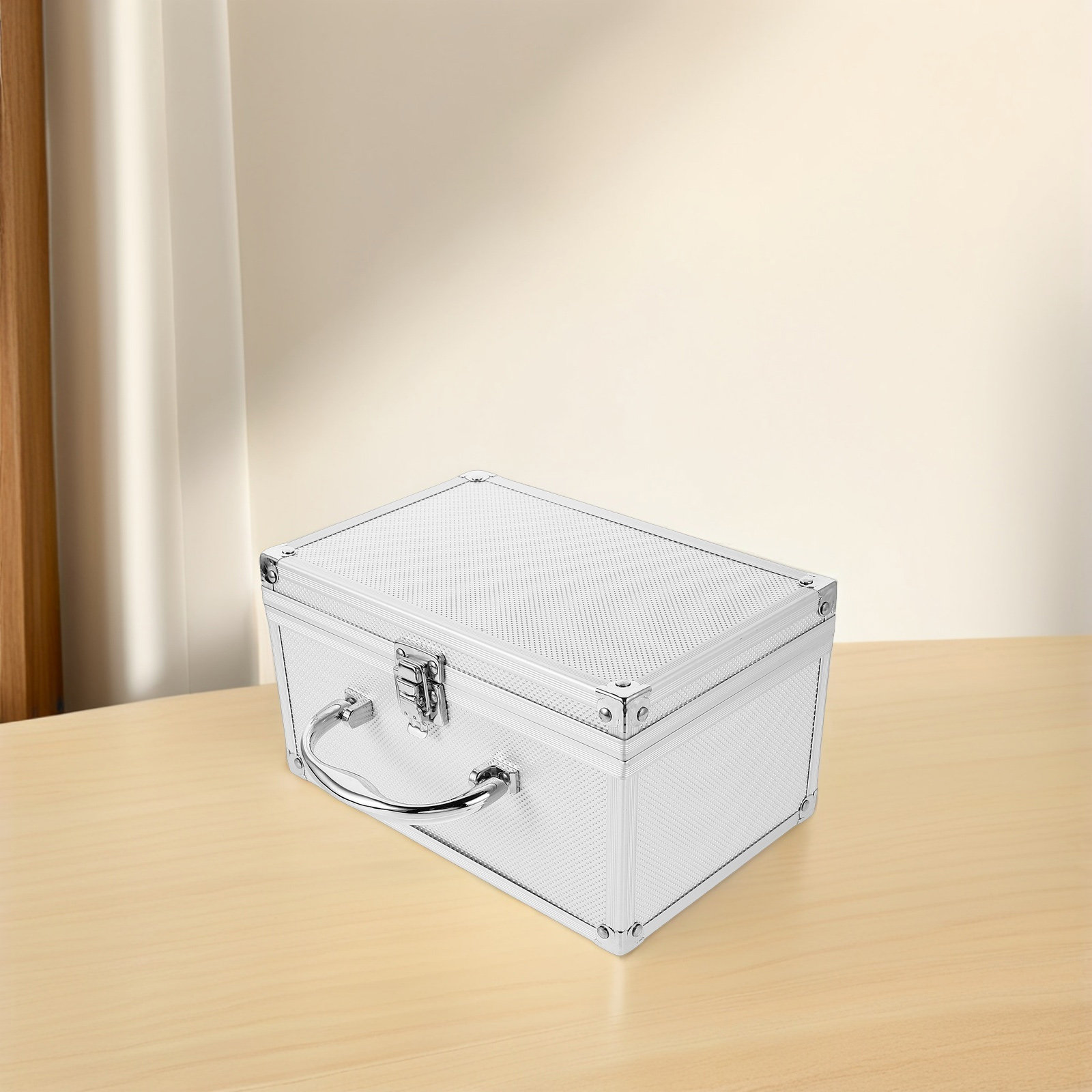 Aluminum Alloy Toolbox Portabl - Power Tools Organizer Diy avaliação e preço