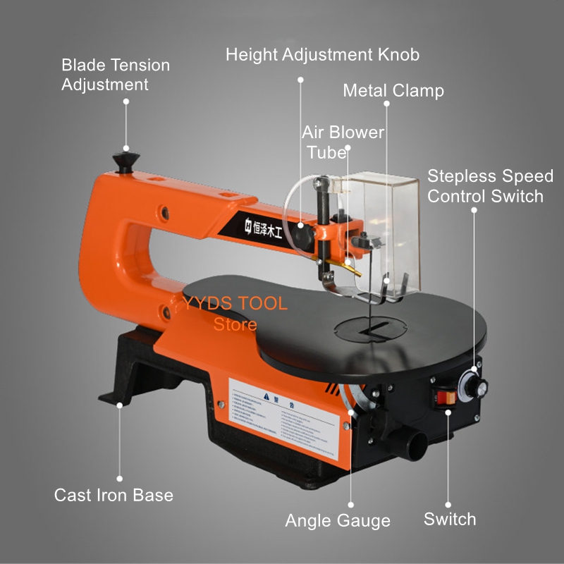 Bench-Top Scroll Saw Electric  - Scroll Saw Bench avaliação e preço