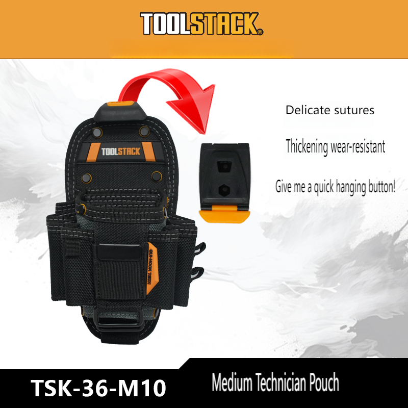 Multi-Pocket Tool Pouch Durabl - Power Tools Organizer Diy avaliação e preço