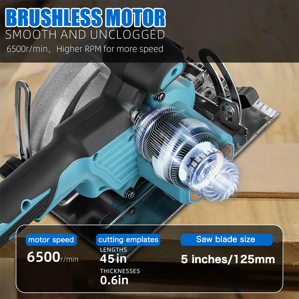 Makita 5Inch Brushless Electri - Circular Saw Cordless avaliação e preço