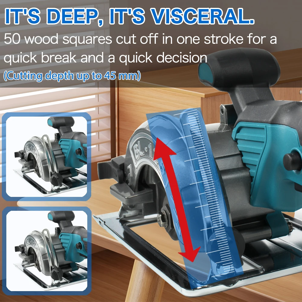 Makita 5Inch Brushless Electri - Circular Saw Cordless avaliação e preço