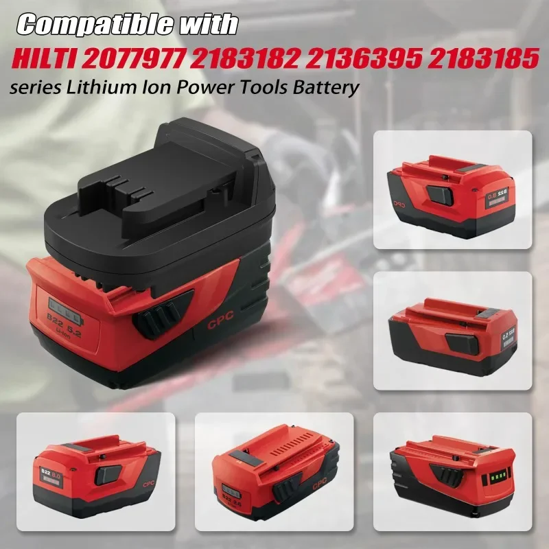 Battery Adapter for Milwaukee  - Power Tools Hilti avaliação e preço