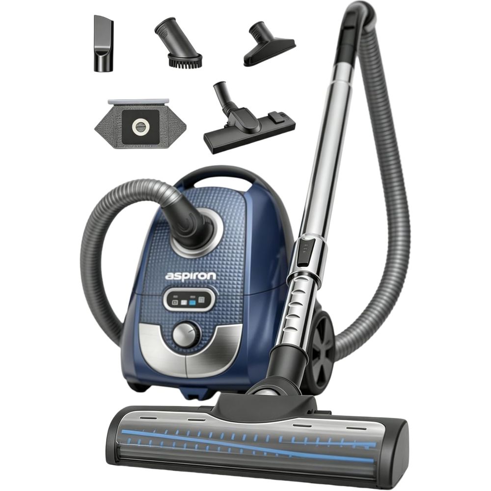 Canister Vacuum, 1600W/40Kpa C - Power Tools Vacuum avaliação e preço