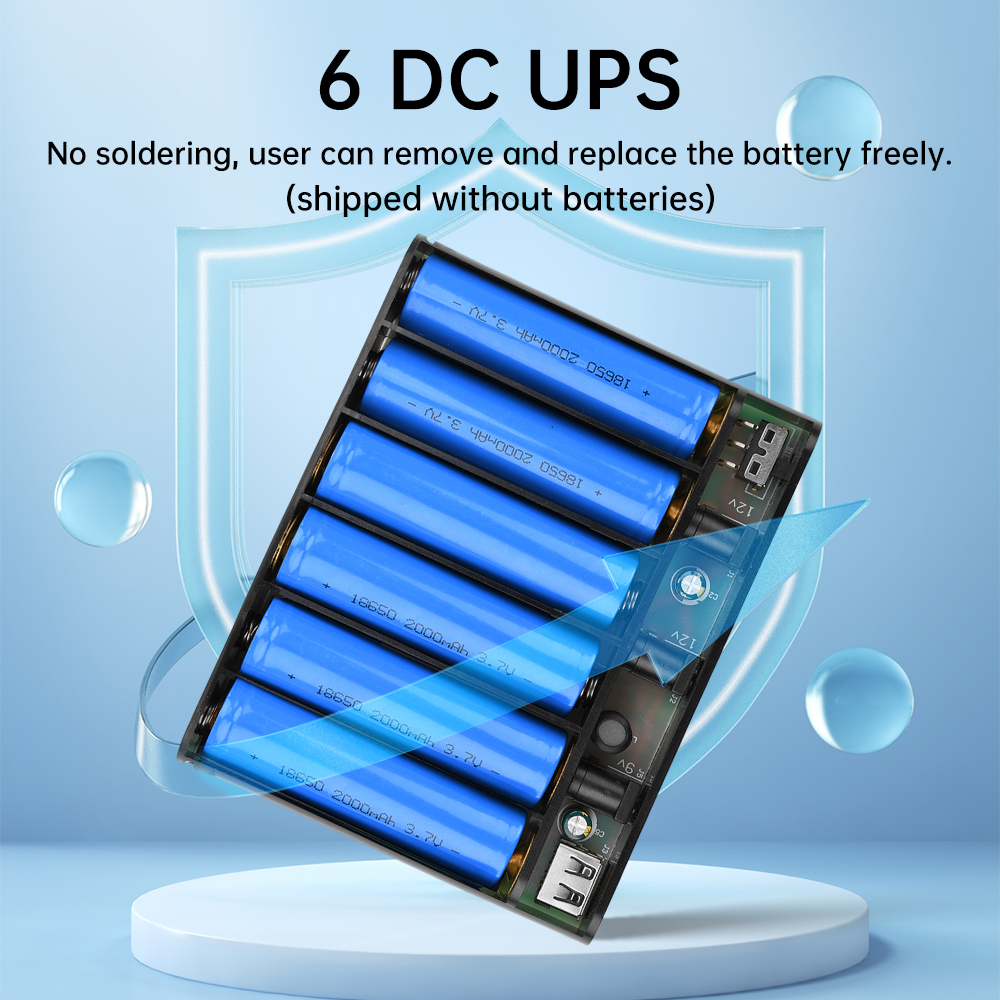 5V9V12V Output Power Bank Box  - Power Tools Storage avaliação e preço