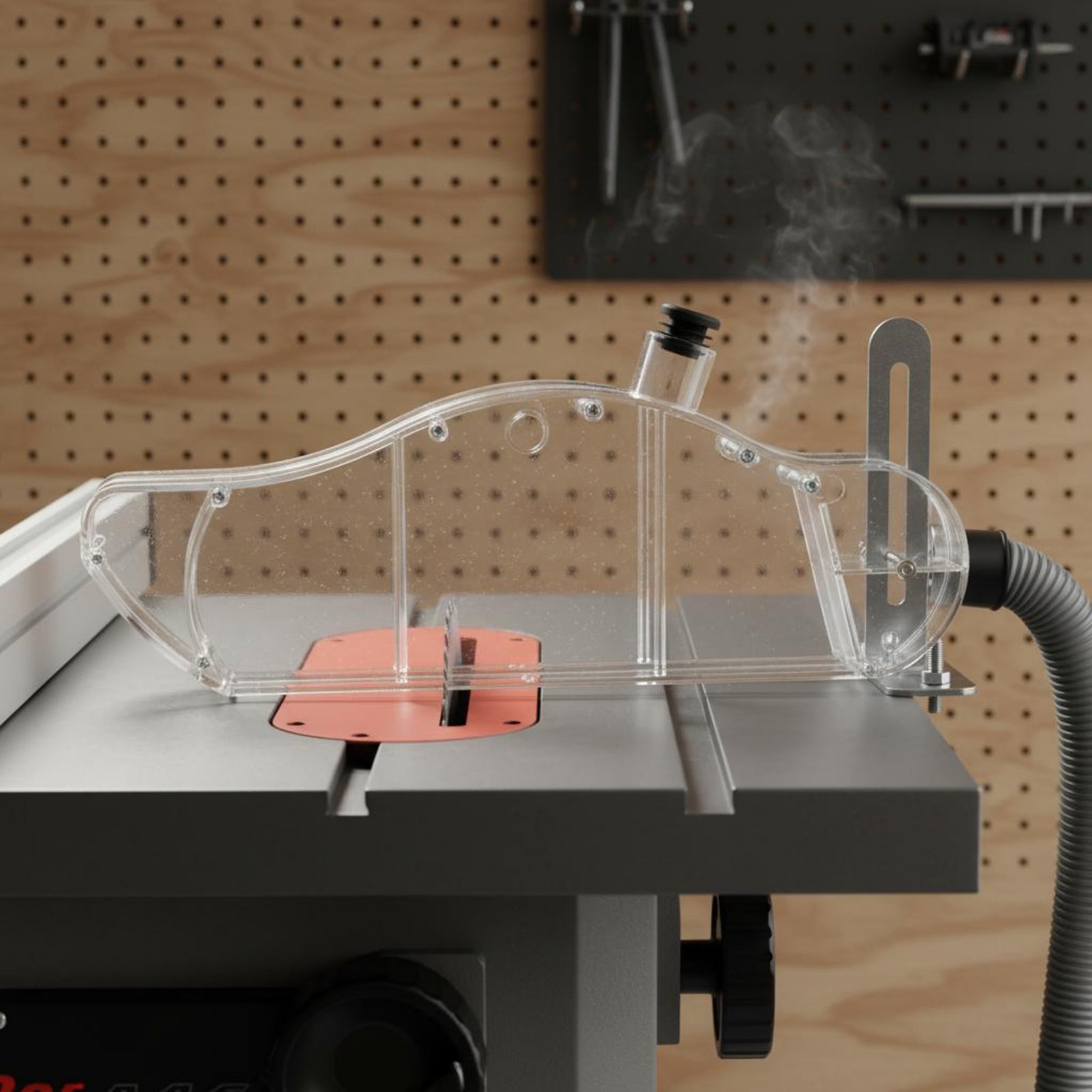 Table Saw Dust Guard Transpare - Power Tools Vacuum avaliação e preço