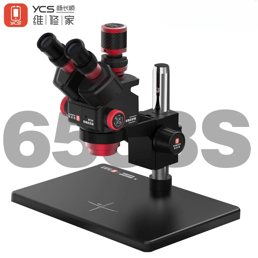 YCS 6558S HD Trinocular Micros - Power Tools Zoom avaliação e preço