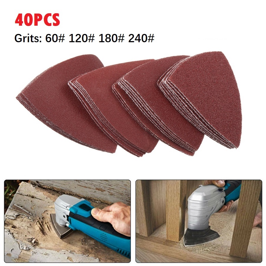 40pcs 80mm Aluminum Oxide Tria - Power Tools Aldi avaliação e preço