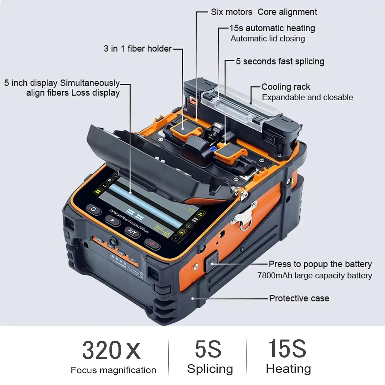 Signalfire AI-9 Fusion Splicer - Power Tools Ai avaliação e preço