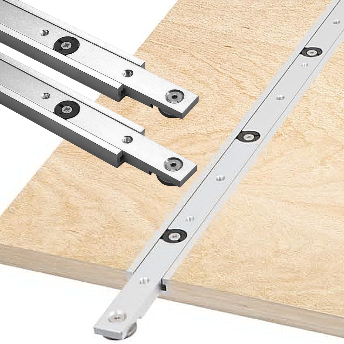 1 Set Aluminium Alloy T-tracks - Scroll Saw Bench avaliação e preço