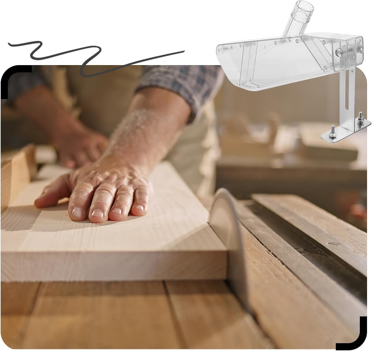 Woodworking Table Saw Protecti - Power Tools Vacuum avaliação e preço
