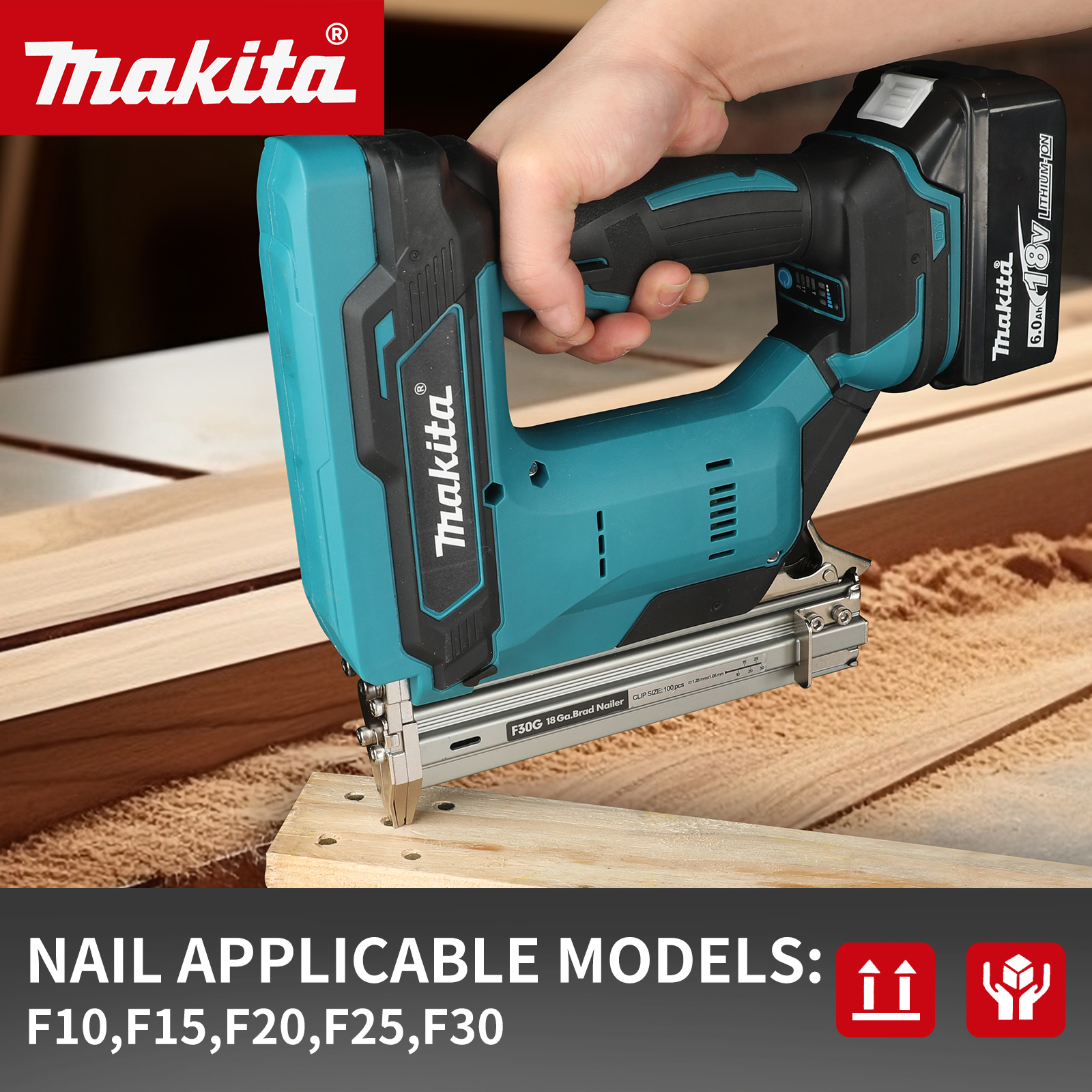Makita F30 Cordless Nailer 18V - Power Tools Lowes avaliação e preço