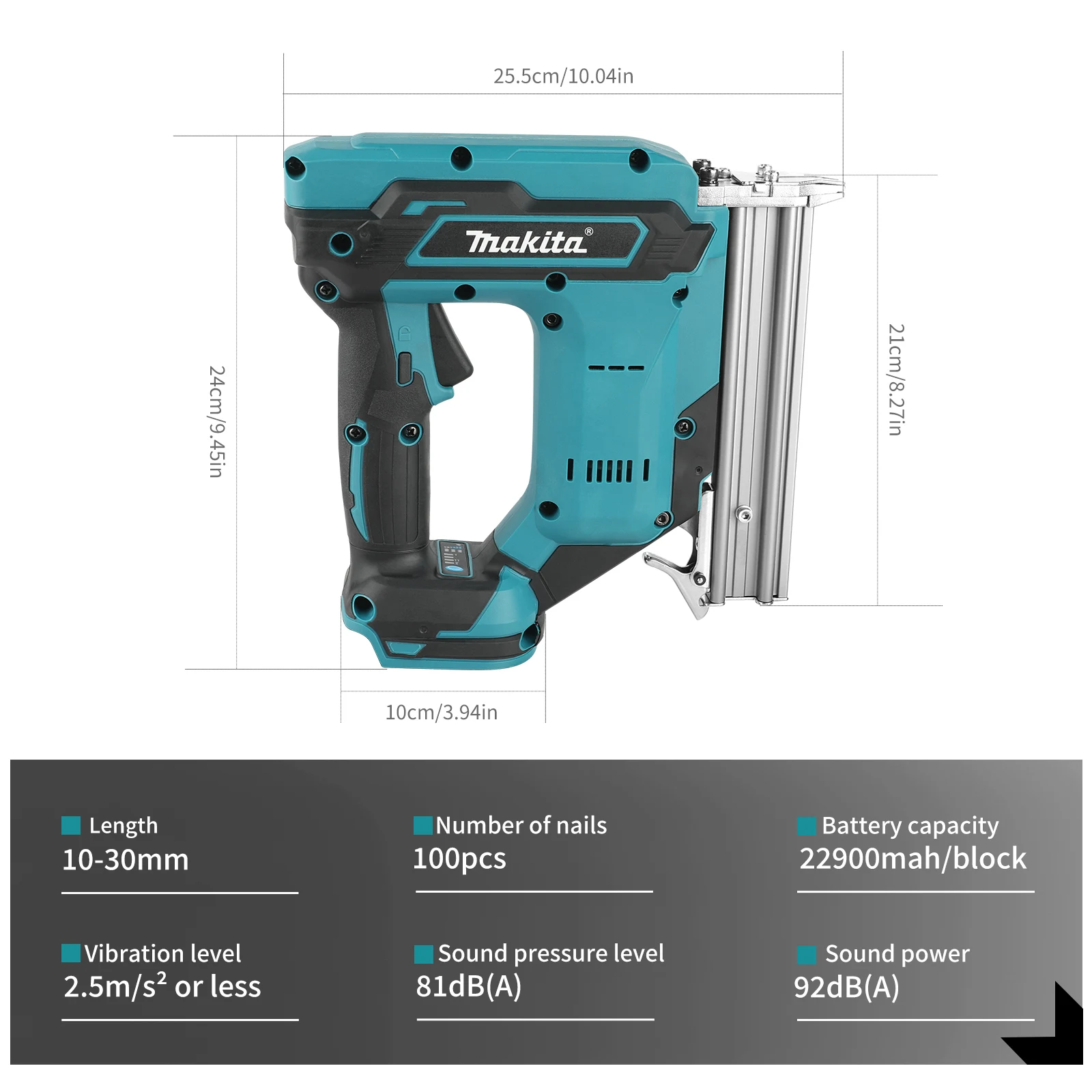 Makita F30 Cordless Nailer 18V - Power Tools Lowes avaliação e preço