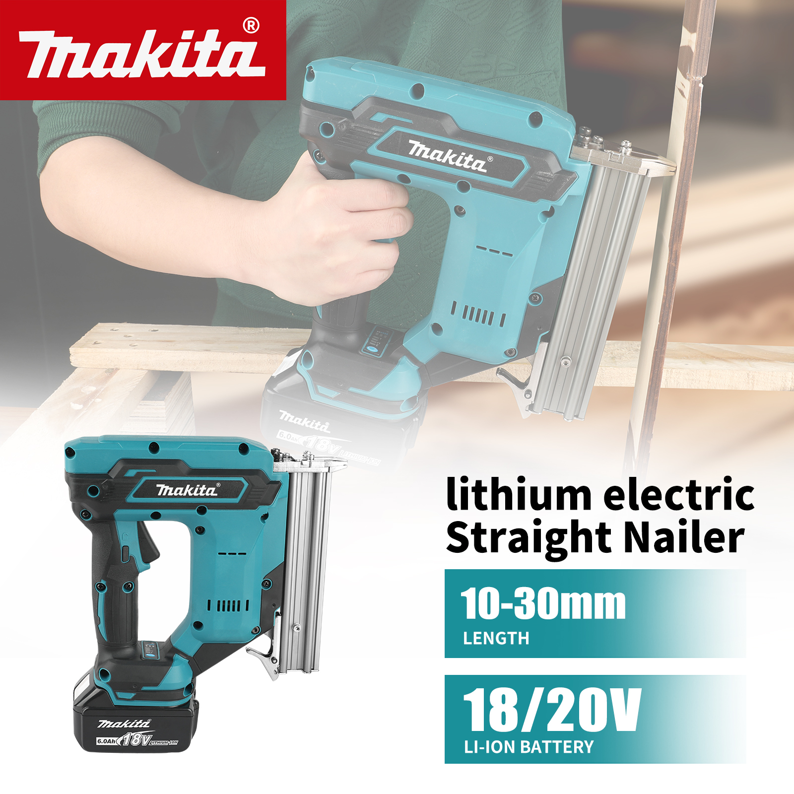 Makita F30 Cordless Nailer 18V - Power Tools Lowes avaliação e preço